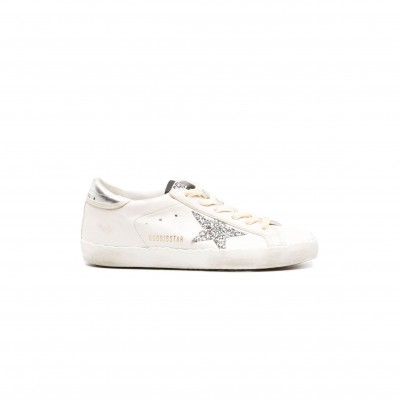 GOLDEN GOOSE SUPER-STAR CLASSIC LEATHER TRAINERS GWF00101F004656